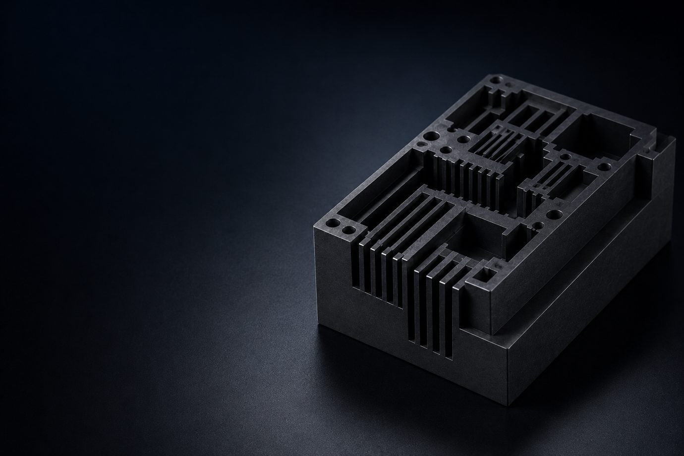 Precision-machined graphite component